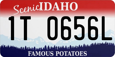 ID license plate 1T0656L