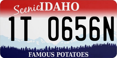 ID license plate 1T0656N