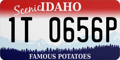 ID license plate 1T0656P
