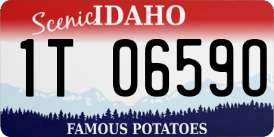 ID license plate 1T0659O