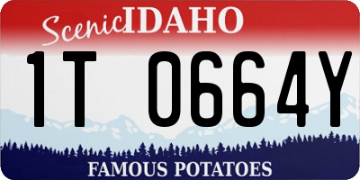 ID license plate 1T0664Y