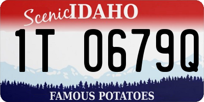 ID license plate 1T0679Q