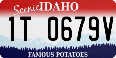 ID license plate 1T0679V