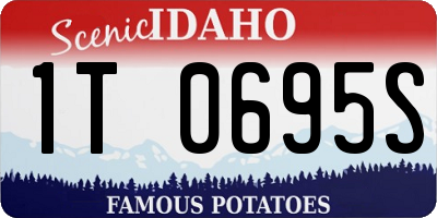 ID license plate 1T0695S