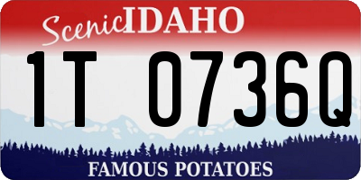 ID license plate 1T0736Q