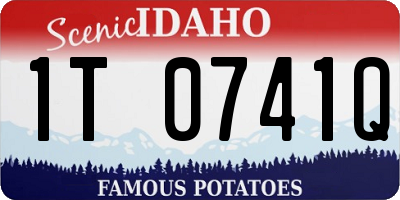 ID license plate 1T0741Q