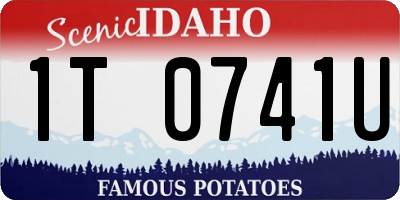 ID license plate 1T0741U