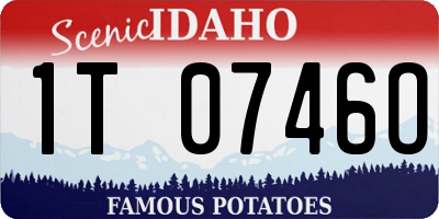 ID license plate 1T0746O