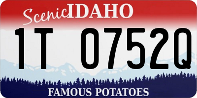 ID license plate 1T0752Q