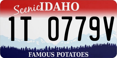ID license plate 1T0779V