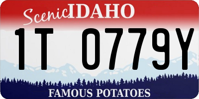 ID license plate 1T0779Y