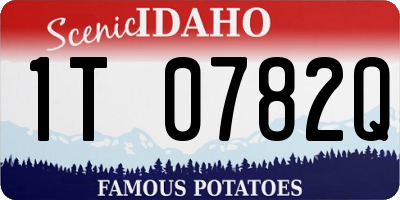 ID license plate 1T0782Q