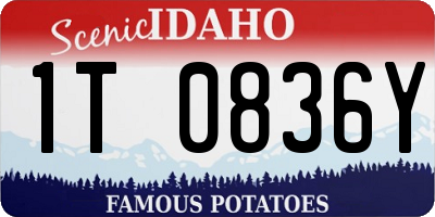 ID license plate 1T0836Y