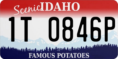 ID license plate 1T0846P
