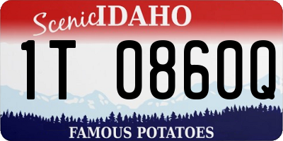 ID license plate 1T0860Q