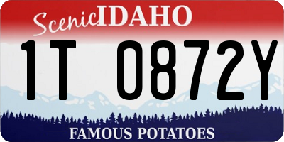 ID license plate 1T0872Y