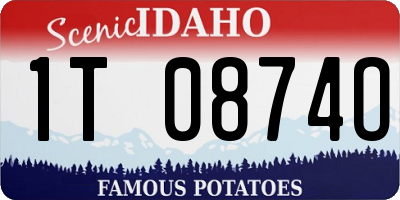 ID license plate 1T0874O