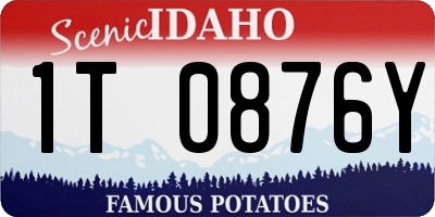 ID license plate 1T0876Y