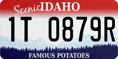 ID license plate 1T0879R