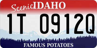 ID license plate 1T0912Q