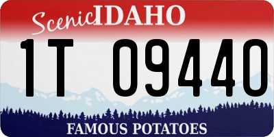 ID license plate 1T0944O