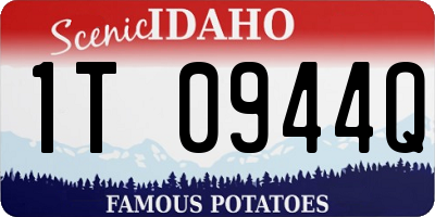 ID license plate 1T0944Q