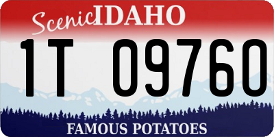 ID license plate 1T0976O