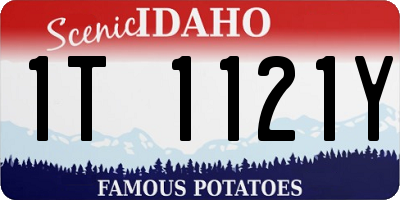 ID license plate 1T1121Y