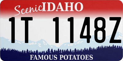 ID license plate 1T1148Z