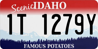 ID license plate 1T1279Y