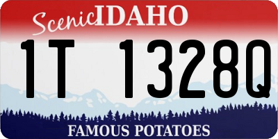ID license plate 1T1328Q