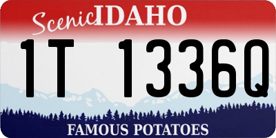ID license plate 1T1336Q