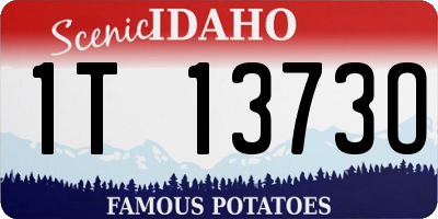 ID license plate 1T1373O