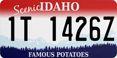 ID license plate 1T1426Z