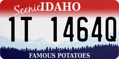 ID license plate 1T1464Q