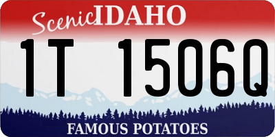 ID license plate 1T1506Q