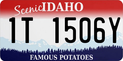 ID license plate 1T1506Y