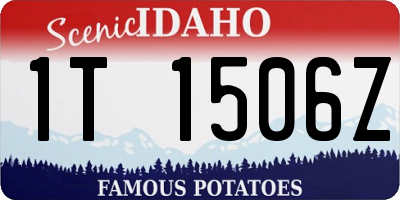 ID license plate 1T1506Z