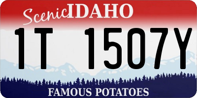 ID license plate 1T1507Y