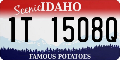 ID license plate 1T1508Q