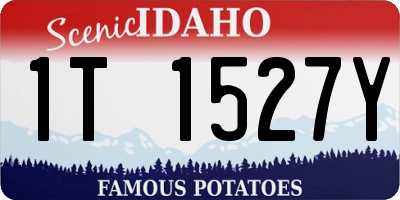 ID license plate 1T1527Y