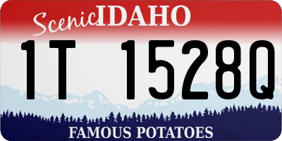 ID license plate 1T1528Q