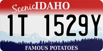 ID license plate 1T1529Y