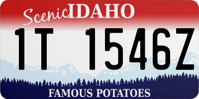 ID license plate 1T1546Z