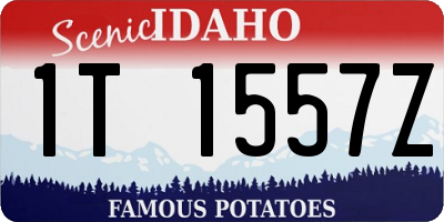 ID license plate 1T1557Z