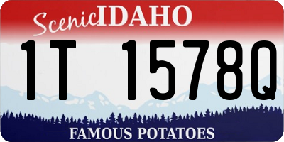 ID license plate 1T1578Q
