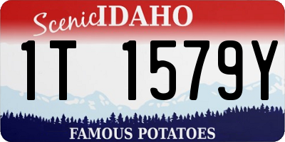 ID license plate 1T1579Y