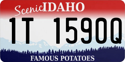 ID license plate 1T1590Q