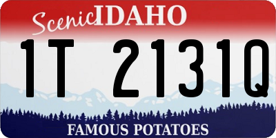 ID license plate 1T2131Q