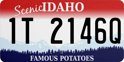 ID license plate 1T2146Q
